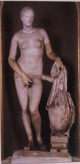 Statue de l'Aphrodite de Praxitèle de Cnide (Copie romaine)