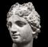 Tête Unique de L'Aphrodite de Cnide de Praxitèle